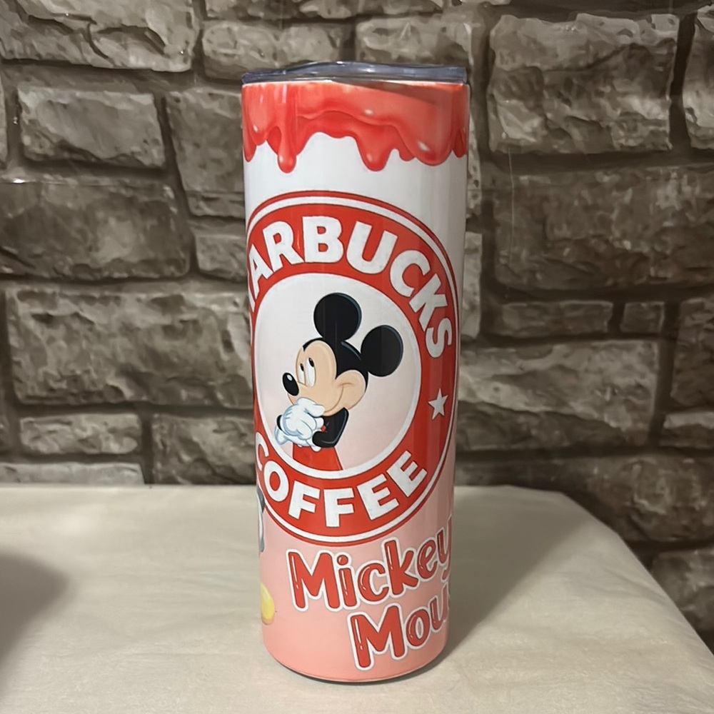 Starbucks Mickey Mouse Red Tumbler